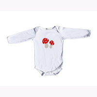 *NEW* Urchin Toadstool Bodysuit - White